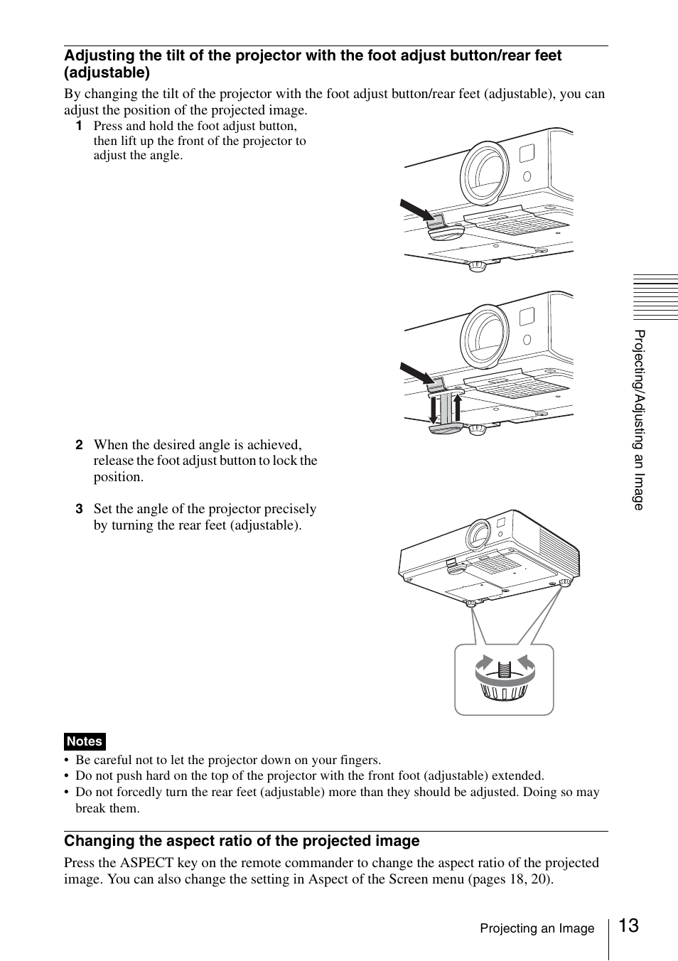 Sony VPL-DW125 User Manual | Page 13 / 62