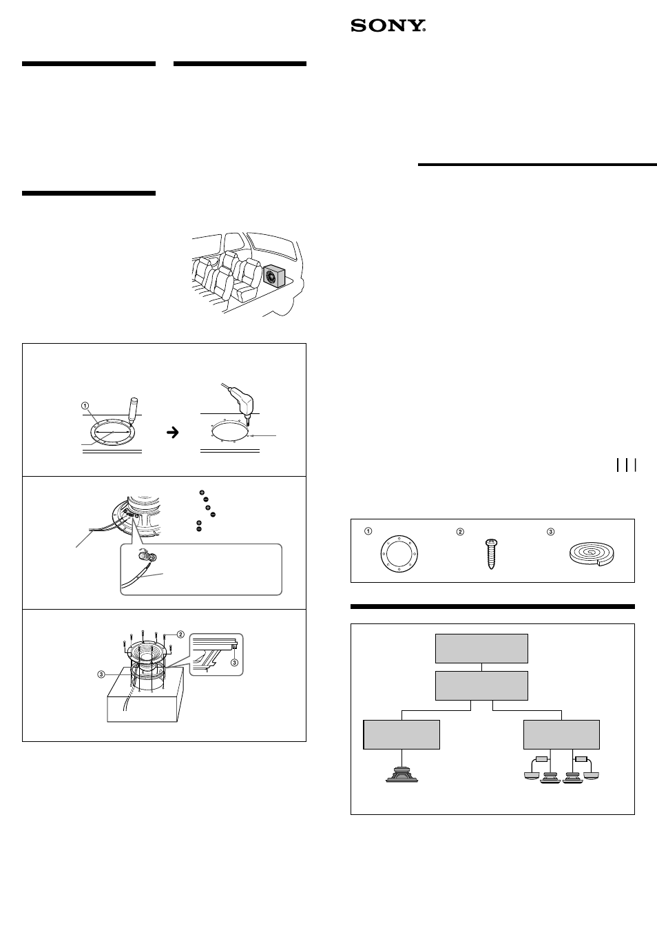 Sony XS-L1030 User Manual | 2 pages