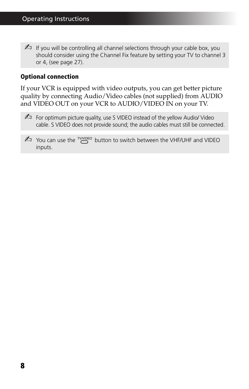 Sony WEGA KV-27FS13 User Manual | Page 20 / 64