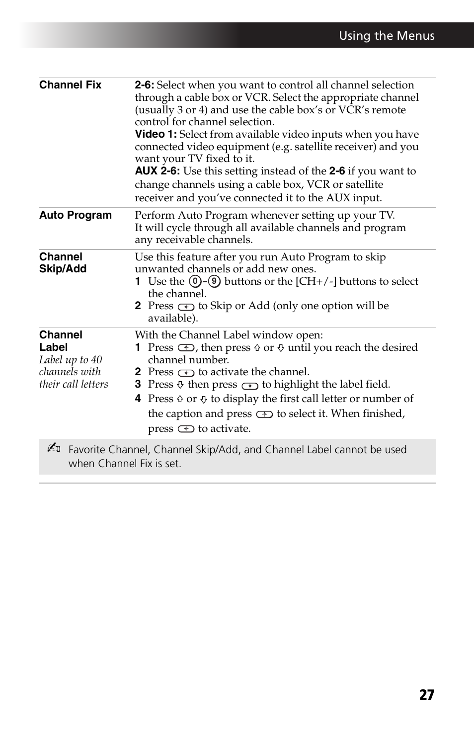 Sony WEGA KV-27FS13 User Manual | Page 39 / 64