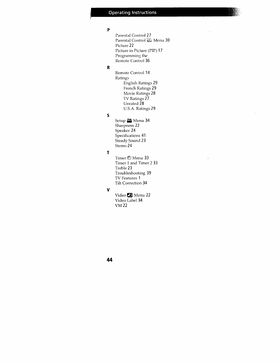 Sony WEGA KV-32FS12 User Manual | Page 53 / 53