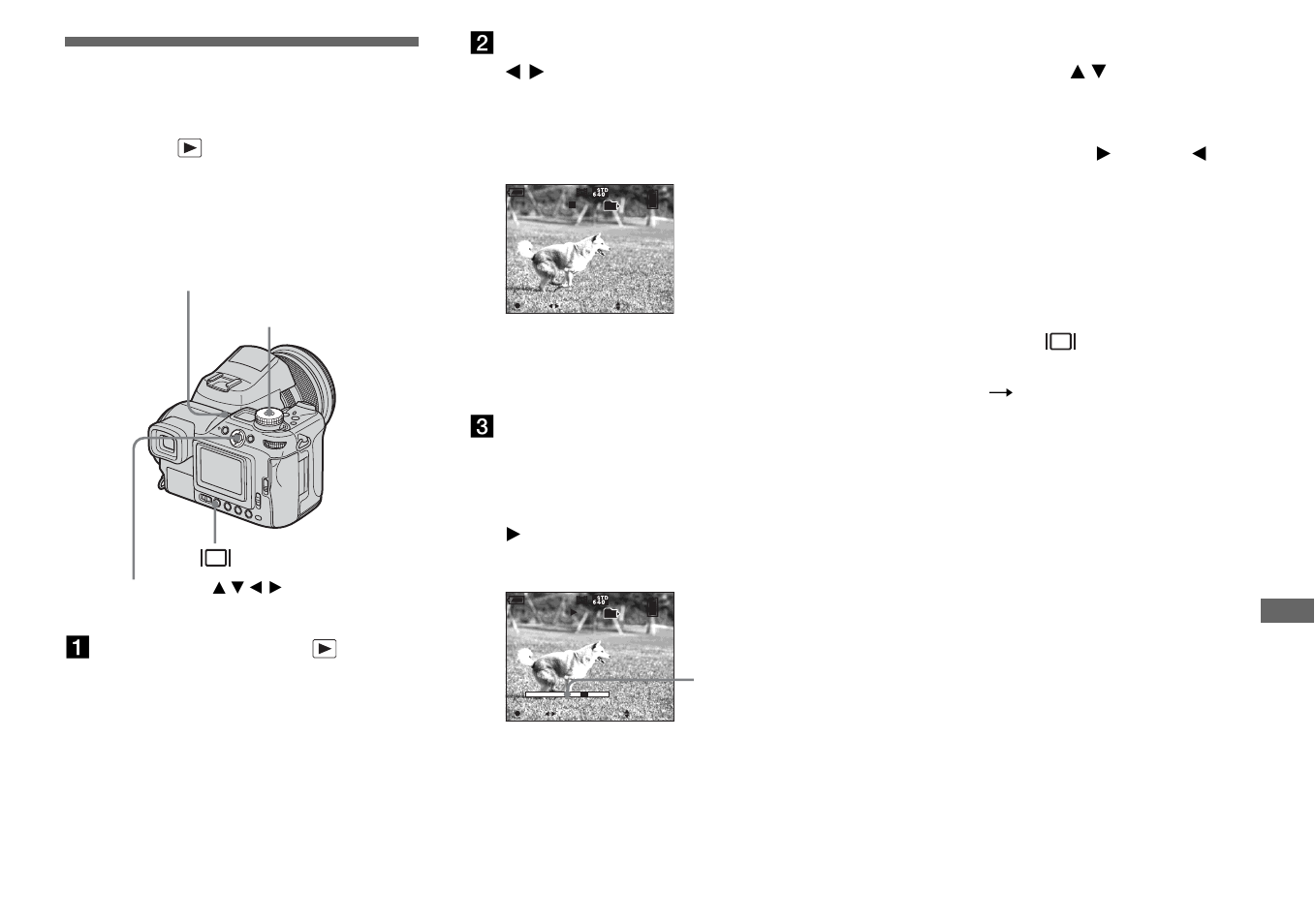 Viewing movies on the screen | Sony DSC-F828 User Manual | Page 101 / 160