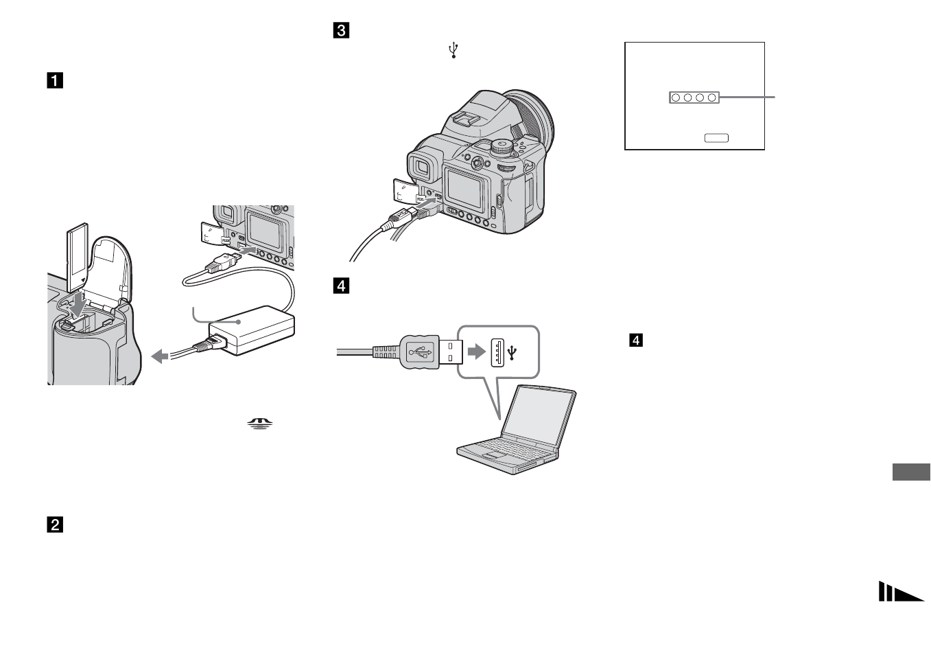 Connecting the camera to your computer | Sony DSC-F828 User Manual | Page 109 / 160