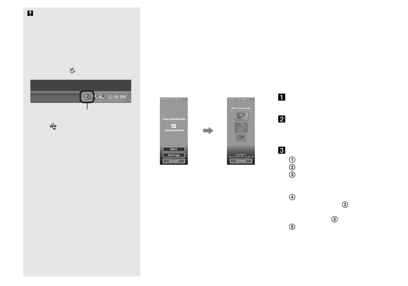 Copying images using “image transfer | Sony DSC-F828 User Manual | Page 110 / 160