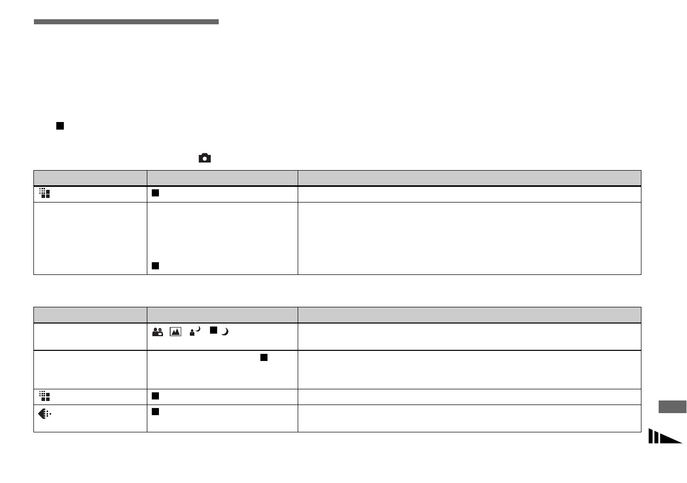 Menu items, D 137), Nd 137) | Sony DSC-F828 User Manual | Page 137 / 160