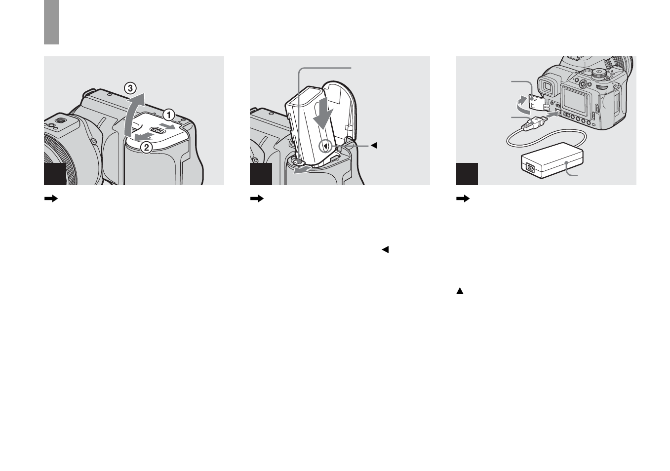 Getting started, Charging the battery pack | Sony DSC-F828 User Manual | Page 14 / 160