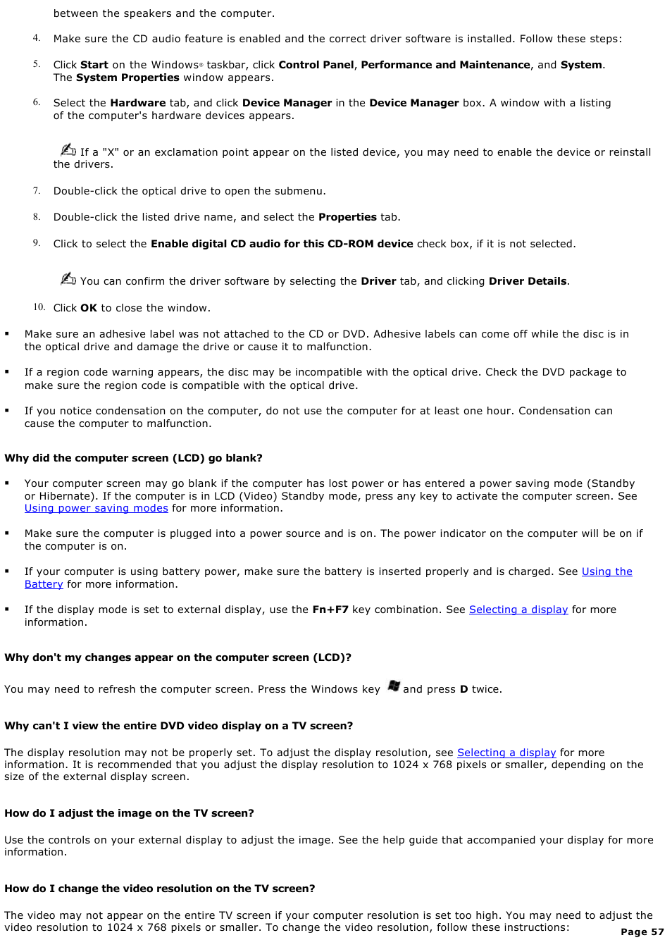 Sony PCG-GRX700 User Manual | Page 57 / 170