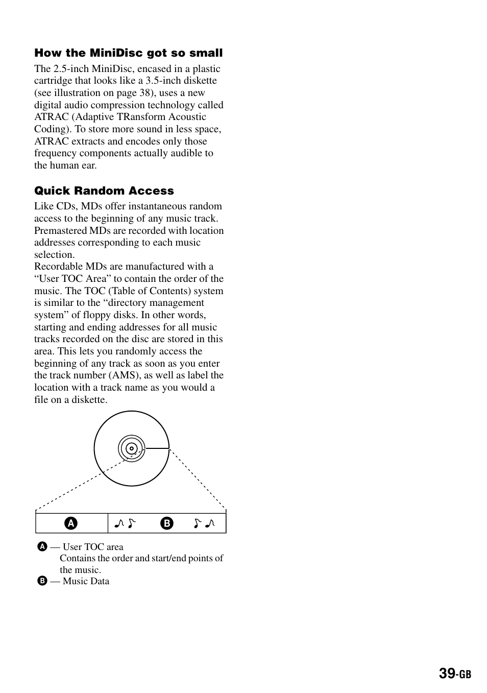 Sony MZ-R500 User Manual | Page 39 / 40