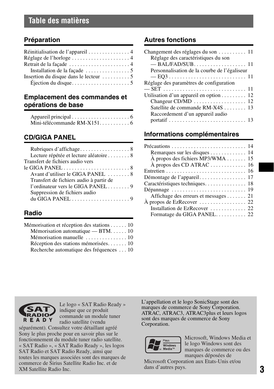 Sony MEX-1GP User Manual | Page 23 / 64