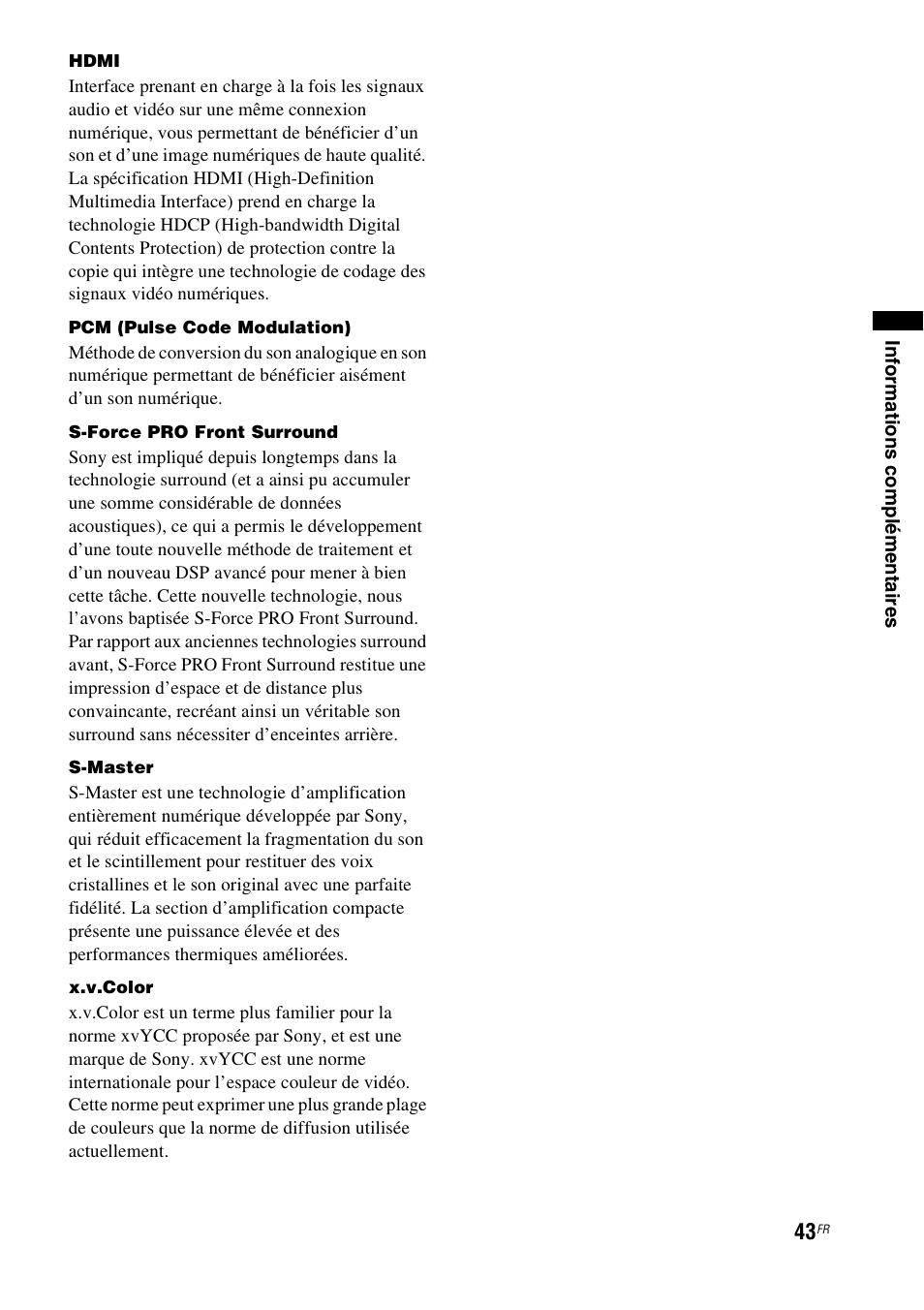 Sony HT-CT100 User Manual | Page 83 / 128