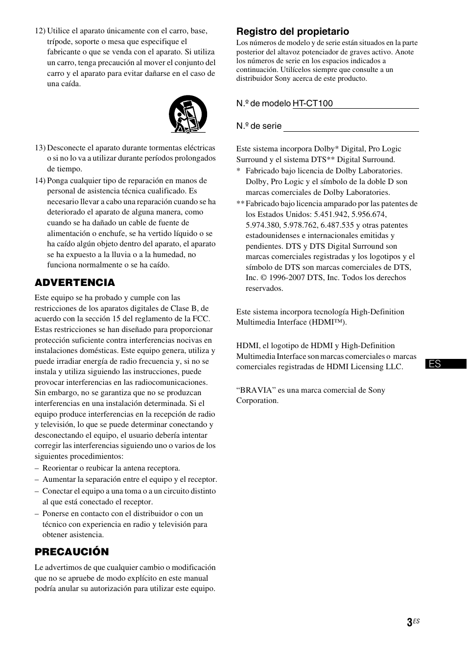 Sony HT-CT100 User Manual | Page 87 / 128
