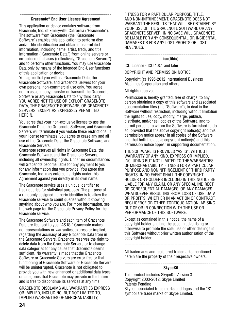 Sony XBR-55X900A User Manual | Page 24 / 36