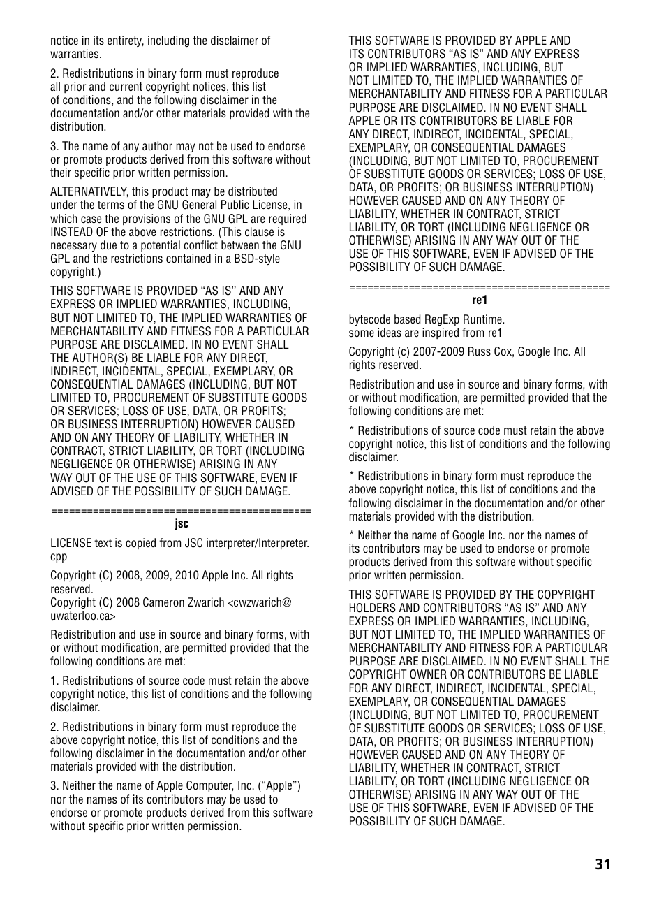 Sony XBR-55X900A User Manual | Page 31 / 36