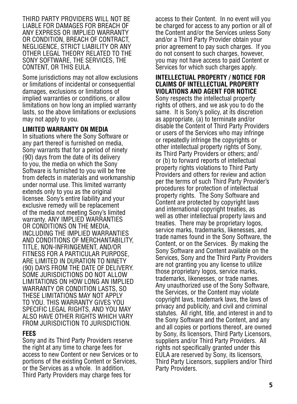 Sony XBR-55X900A User Manual | Page 5 / 36