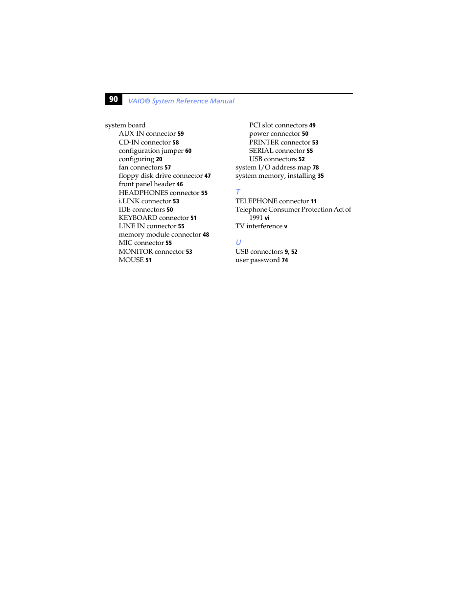 Sony PCV-J200 User Manual | Page 102 / 102