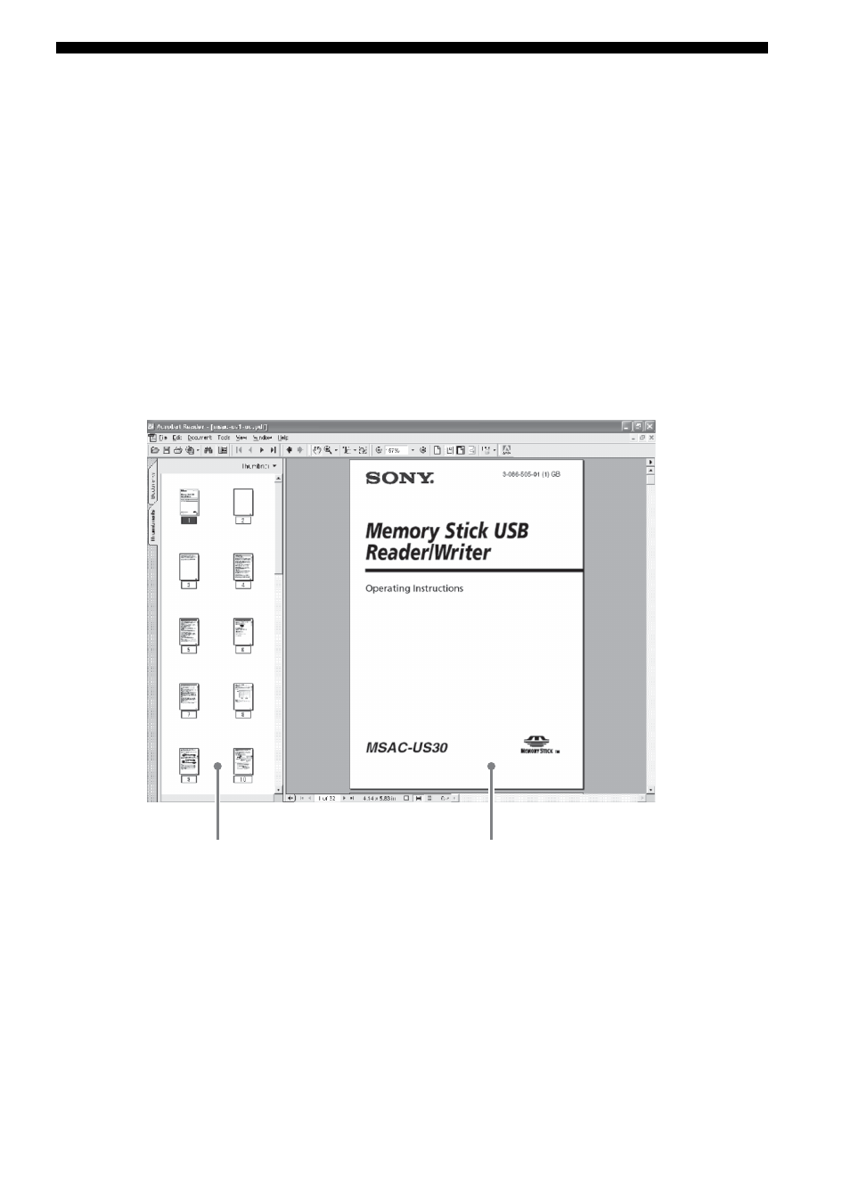 Verwendung der bedienungsanleitung auf der cd-rom | Sony MSAC-US30 User Manual | Page 174 / 790