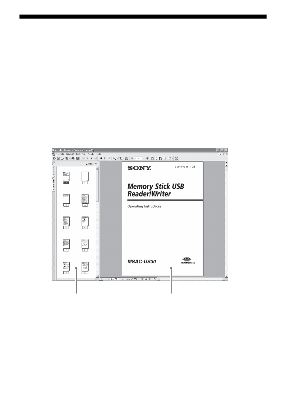 Elektronische handleiding en beeldschermhulp, Gebruik van de handleiding op de cd-rom | Sony MSAC-US30 User Manual | Page 272 / 790