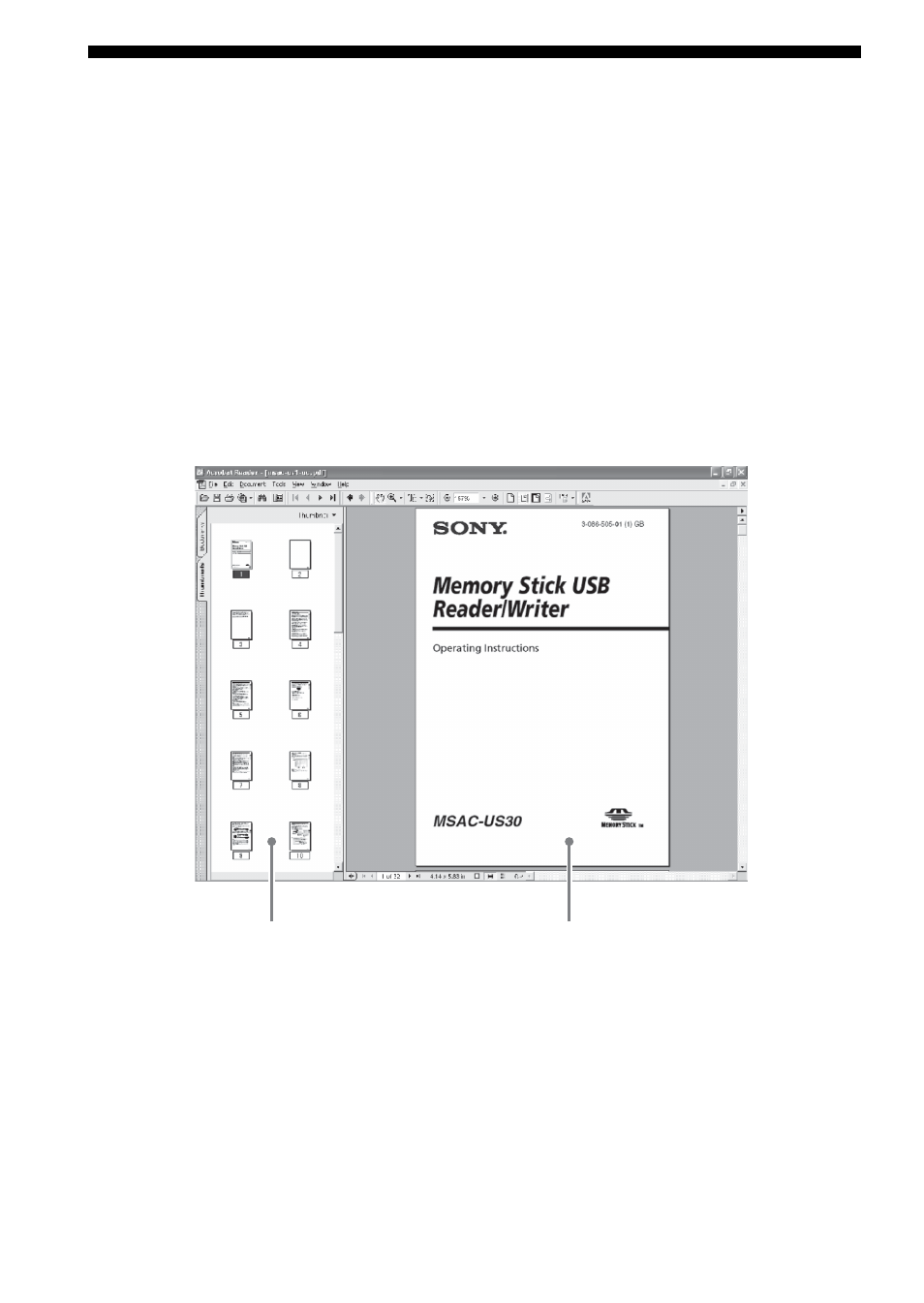 Utilización del manual de instrucciones del cd-rom | Sony MSAC-US30 User Manual | Page 321 / 790