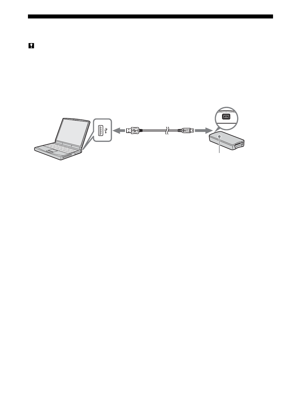 Connecting this unit to your computer, On the special usb cable | Sony MSAC-US30 User Manual | Page 83 / 790