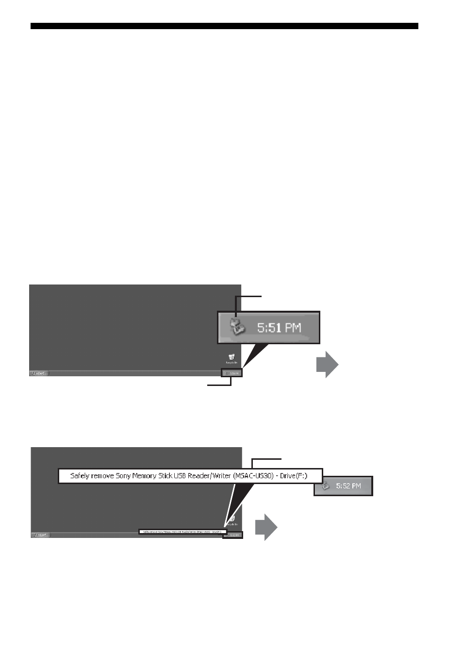 Disconnecting the unit from your computer | Sony MSAC-US30 User Manual | Page 90 / 790