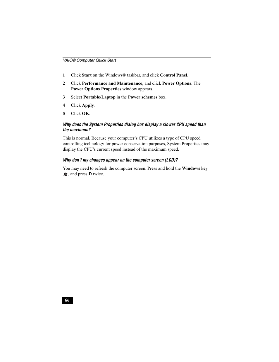 Sony PCG-V505BC User Manual | Page 66 / 76