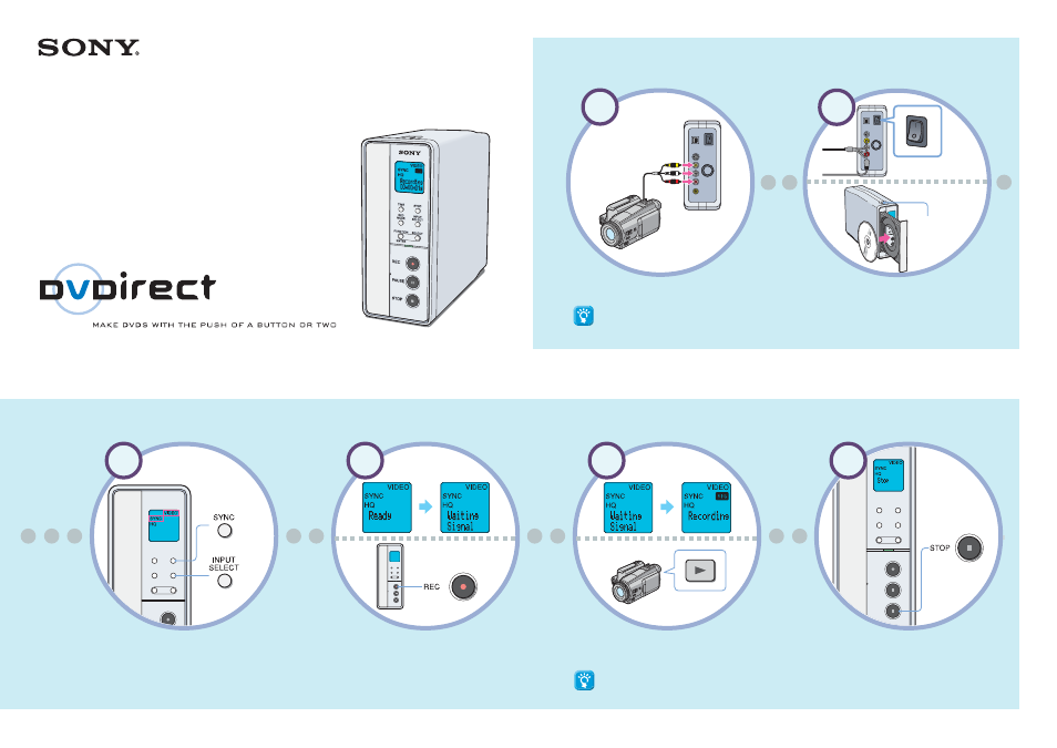 Sony VRD-VC10 User Manual | 2 pages