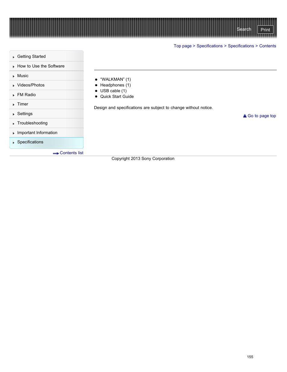 Sony NWZ-E384BLK User Manual | Page 161 / 162