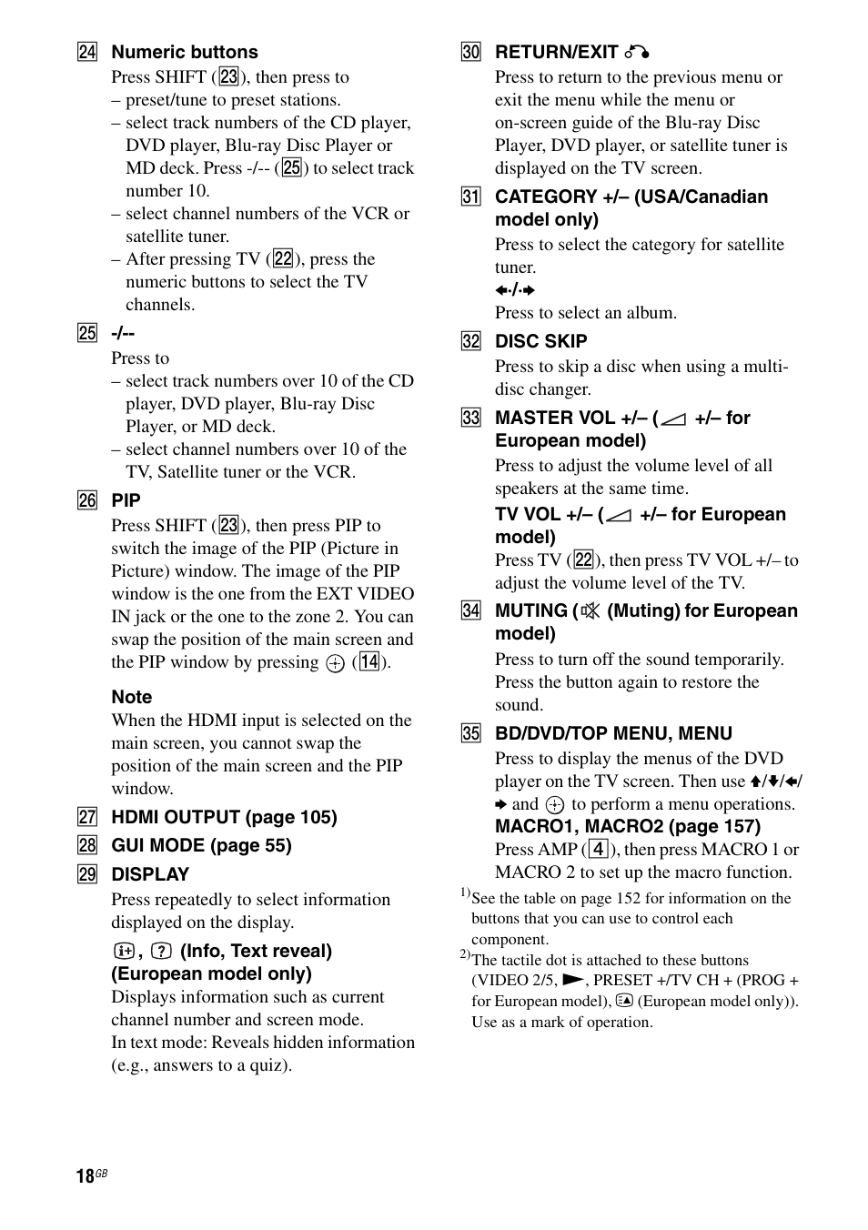 Sony STR-DA5600ES User Manual | Page 18 / 178