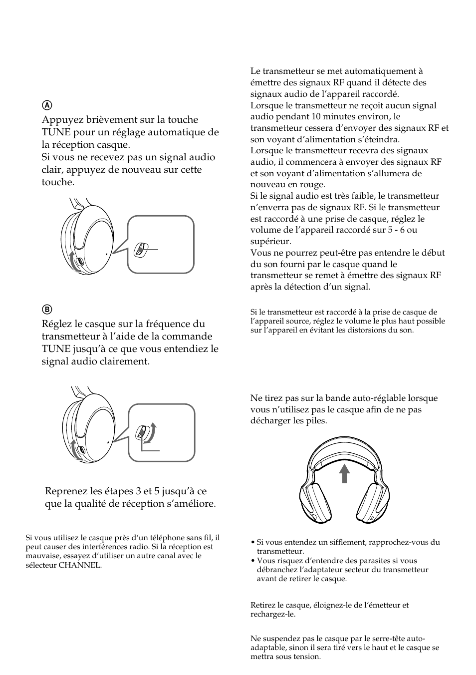 Sony MDR-RF960RK User Manual | Page 22 / 40