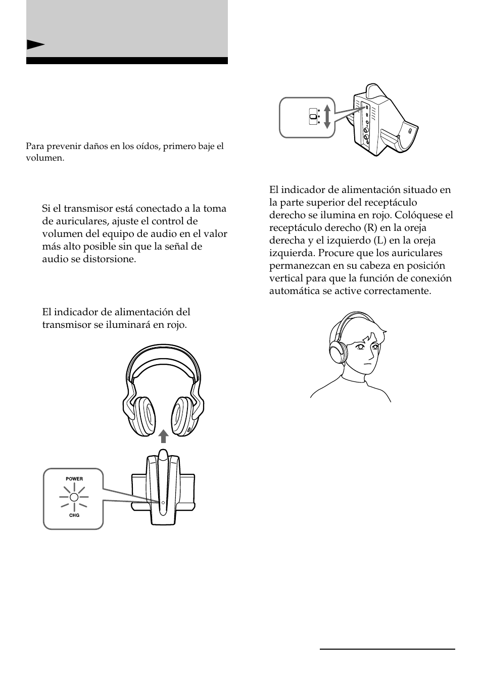 Recepción de un programa | Sony MDR-RF960RK User Manual | Page 33 / 40