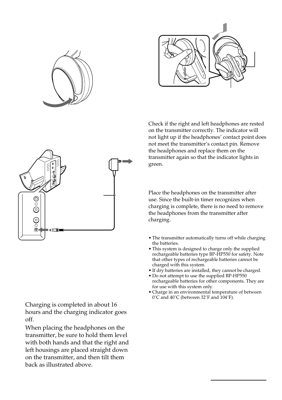 Sony MDR-RF960RK User Manual | Page 5 / 40