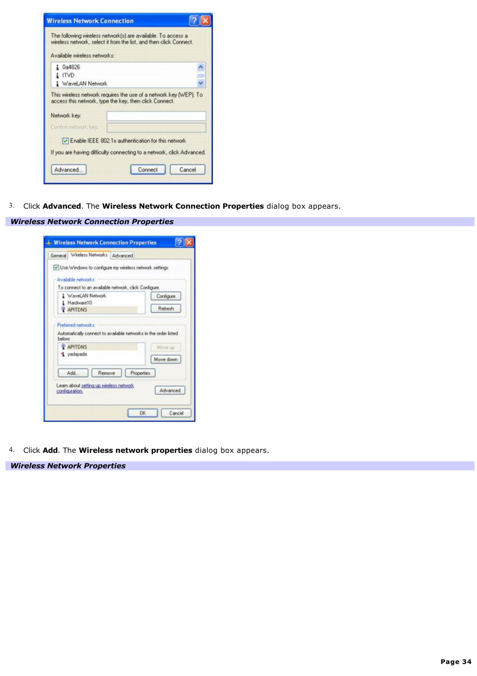 Sony PCG-Z1RAP1 User Manual | Page 34 / 147