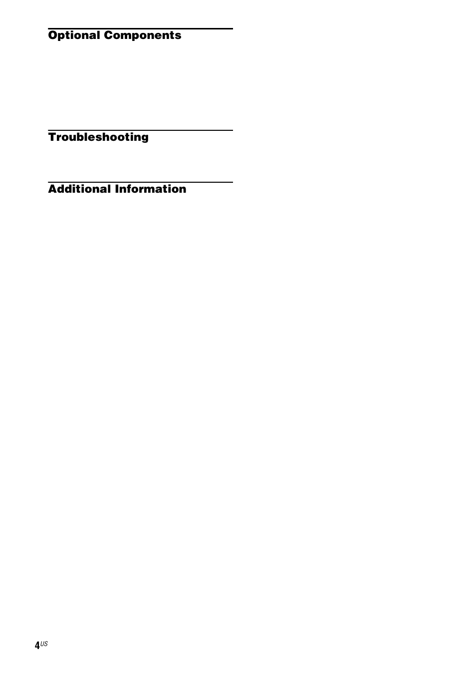 Sony HCD-ZX9 User Manual | Page 4 / 40