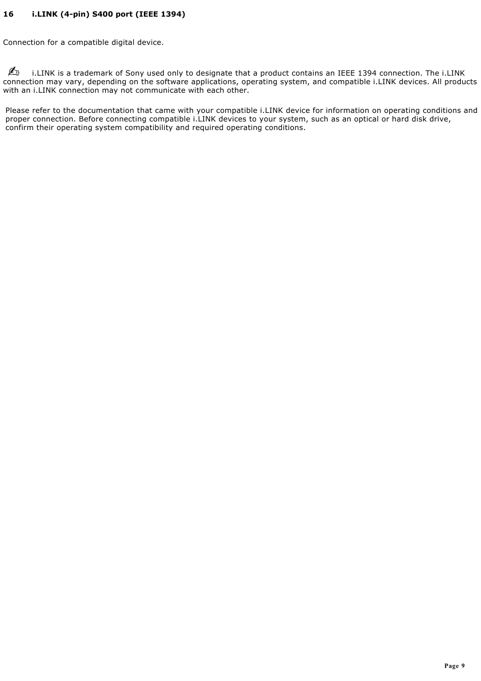 Sony PCV-RZ20CP User Manual | Page 9 / 87