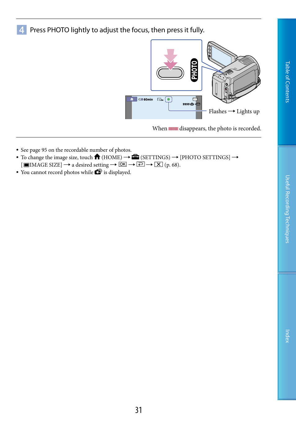 Sony DCR-SR87 User Manual | Page 31 / 107