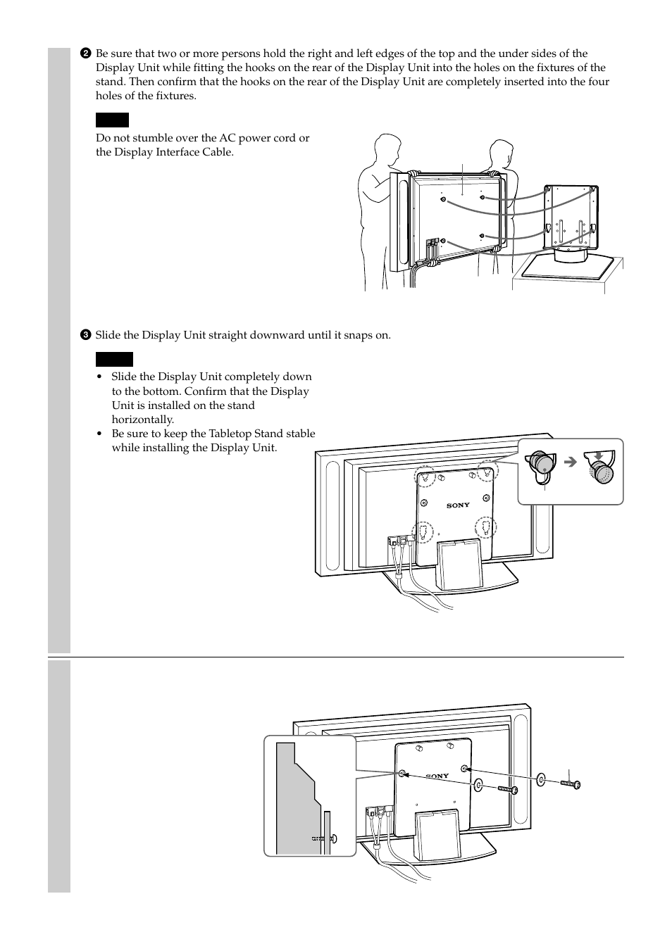 Sony SU-P50T2 User Manual | Page 8 / 36