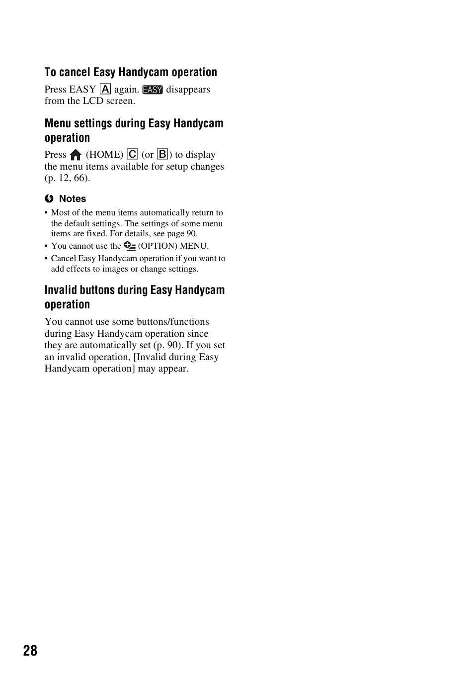 Sony HDR-SR11 User Manual | Page 28 / 124