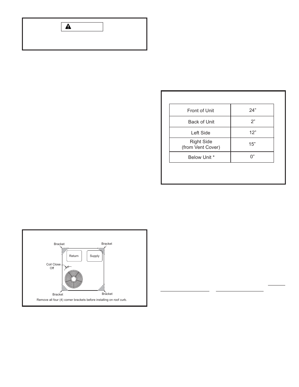 Caution | Allied Air Enterprises 506271-01 User Manual | Page 3 / 14