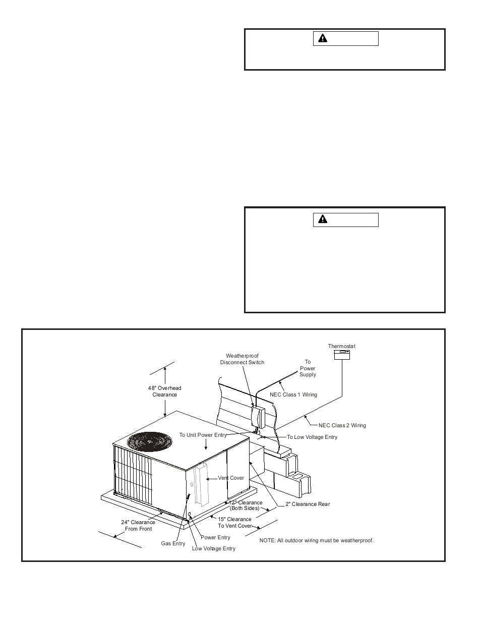 Warning | Allied Air Enterprises 506271-01 User Manual | Page 6 / 14