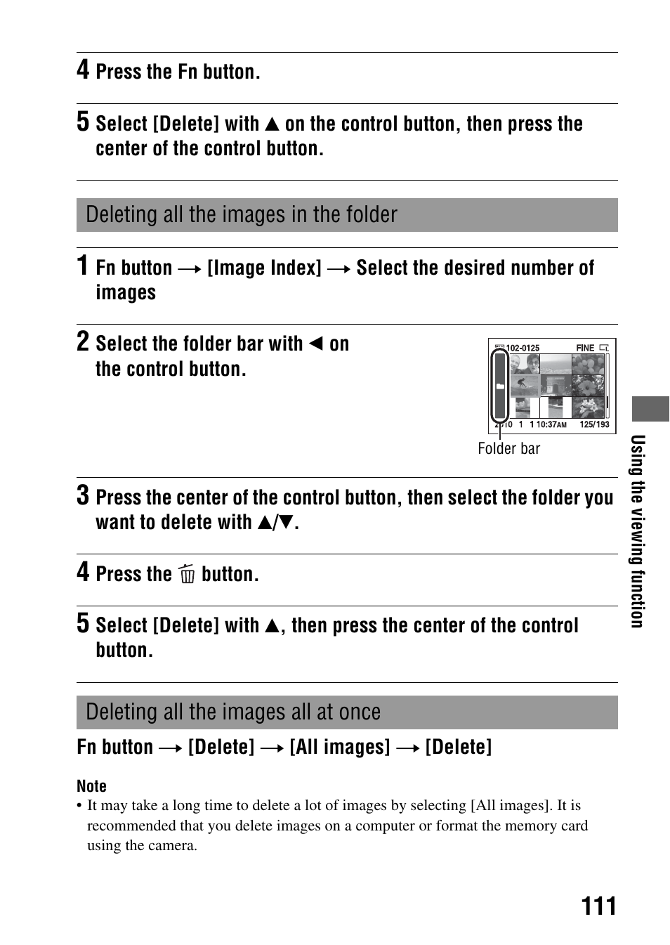 Sony A390L2LENSKIT User Manual | Page 111 / 170