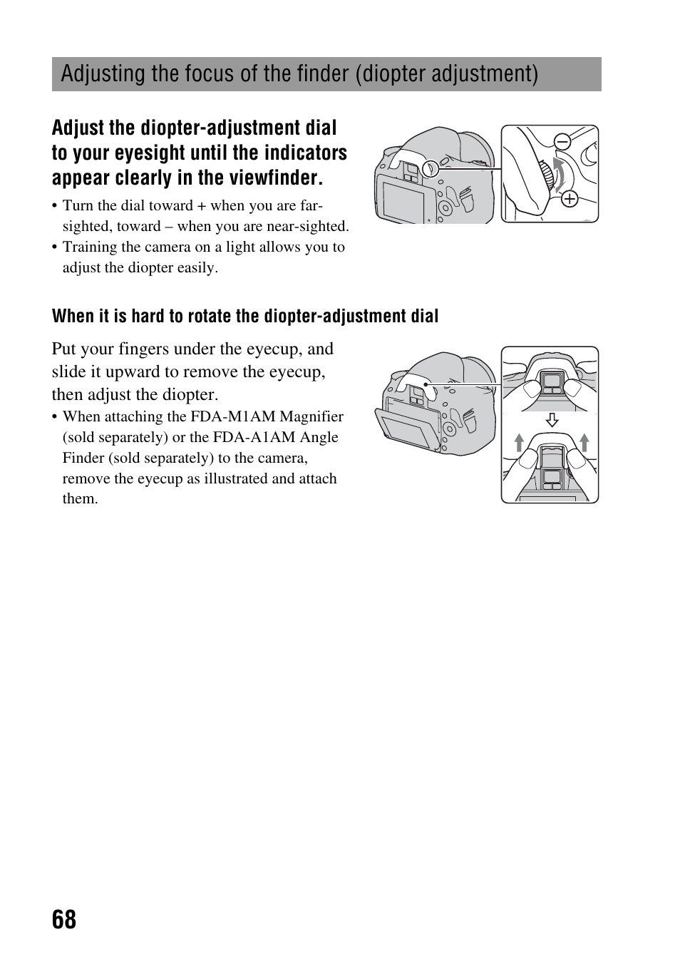 Sony A390L2LENSKIT User Manual | Page 68 / 170