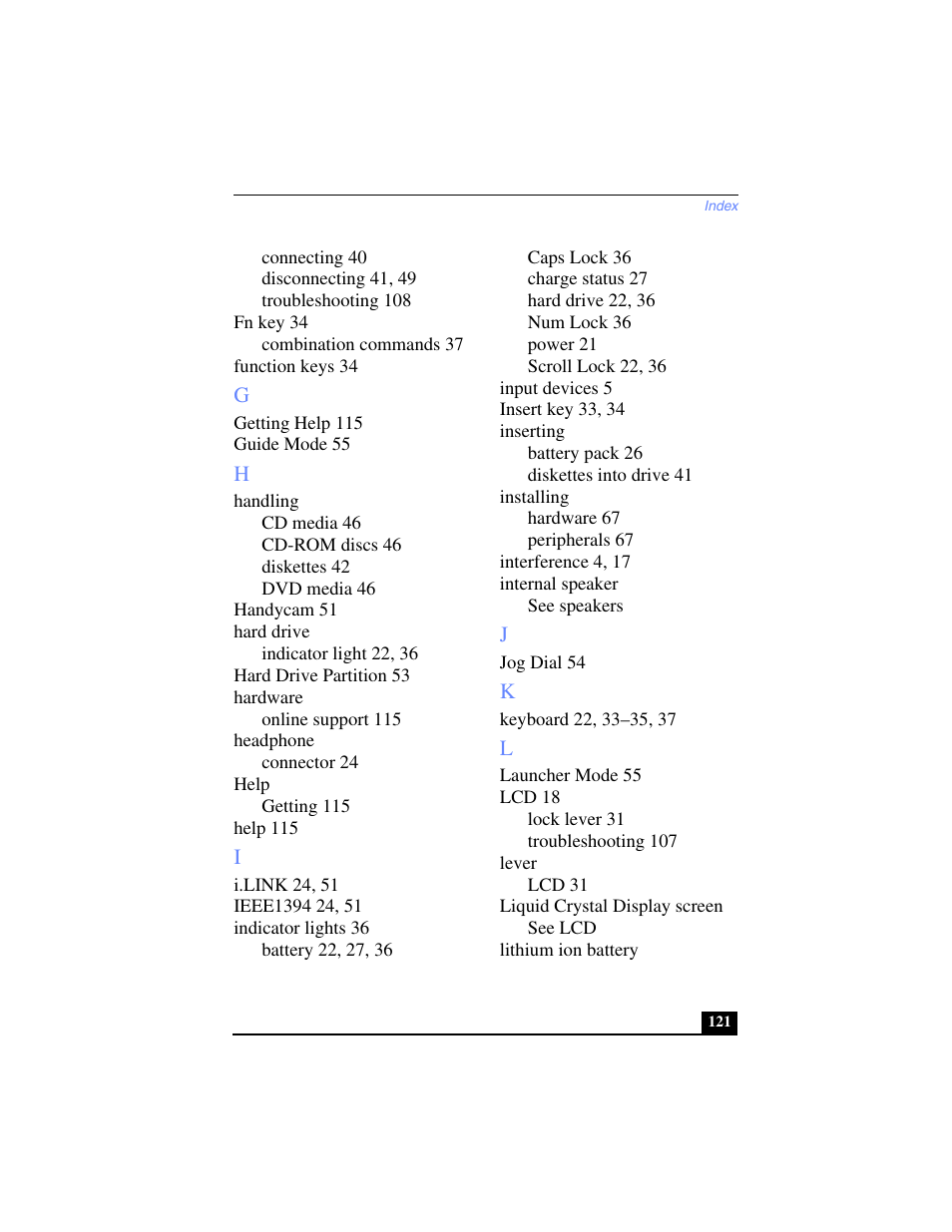 Sony PCG-SR17 User Manual | Page 119 / 122