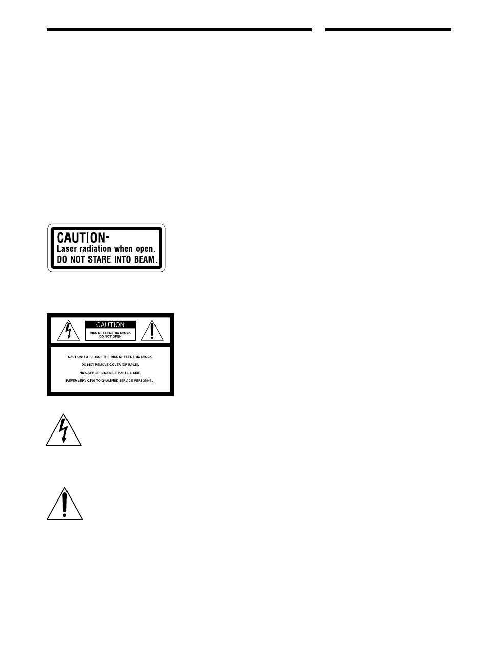 Welcome, Warning | Sony DVP-CX850D User Manual | Page 2 / 84