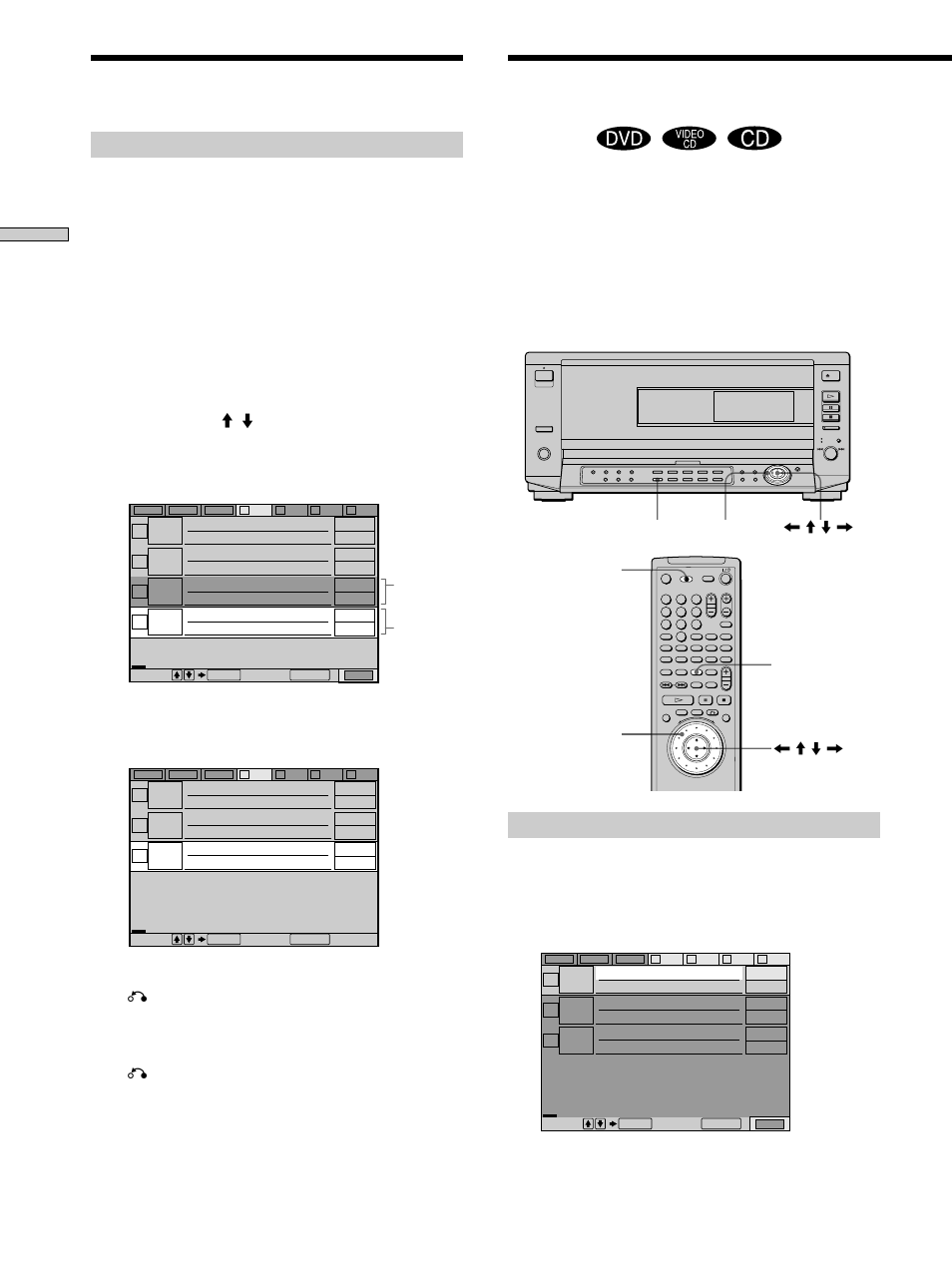 Labeling discs (disc memo)/folders and indicating, The genre 28, Deleting discs from a folder | Filing discs in the folder, Labeling a disc or folder | Sony DVP-CX850D User Manual | Page 28 / 84