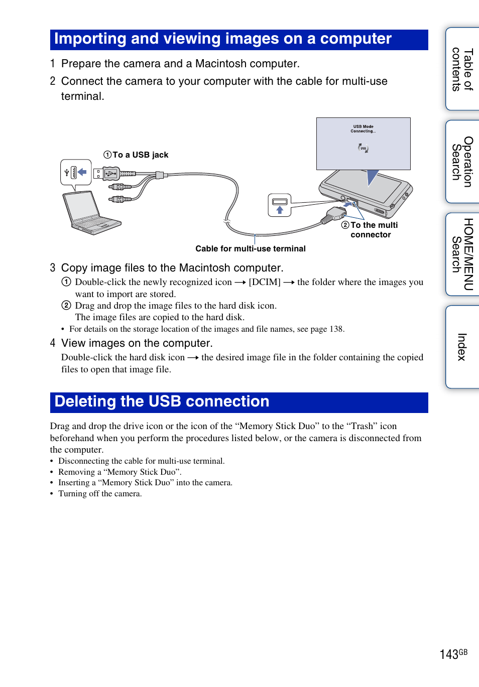 Sony DSC-G3 User Manual | Page 143 / 178