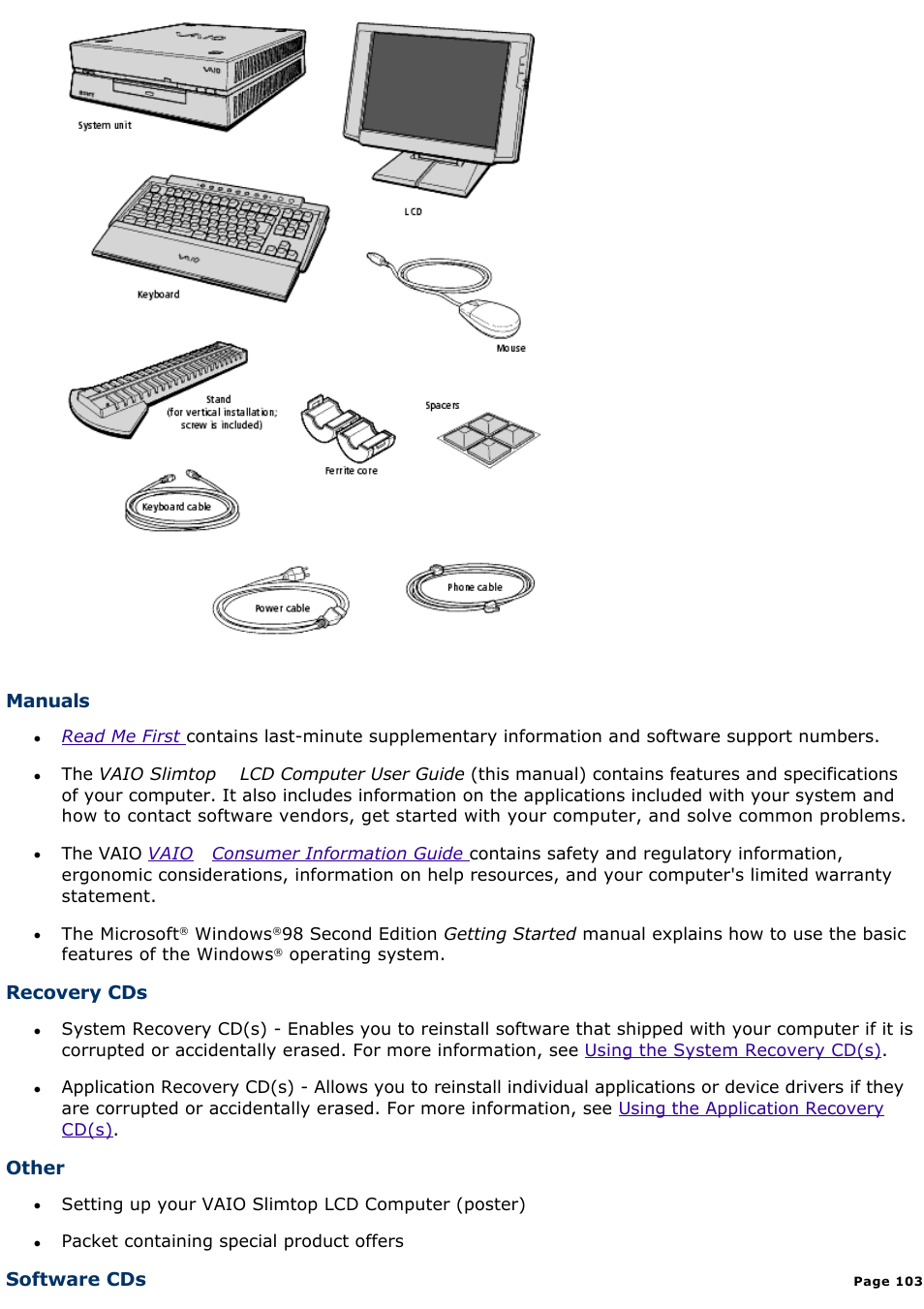 Sony PCV-L630 User Manual | Page 103 / 1055