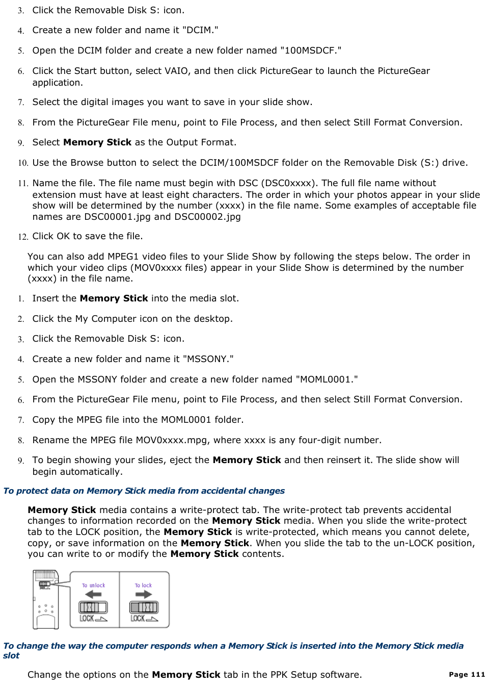 Sony PCV-L630 User Manual | Page 111 / 1055