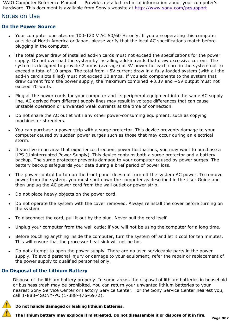 Sony PCV-L630 User Manual | Page 907 / 1055