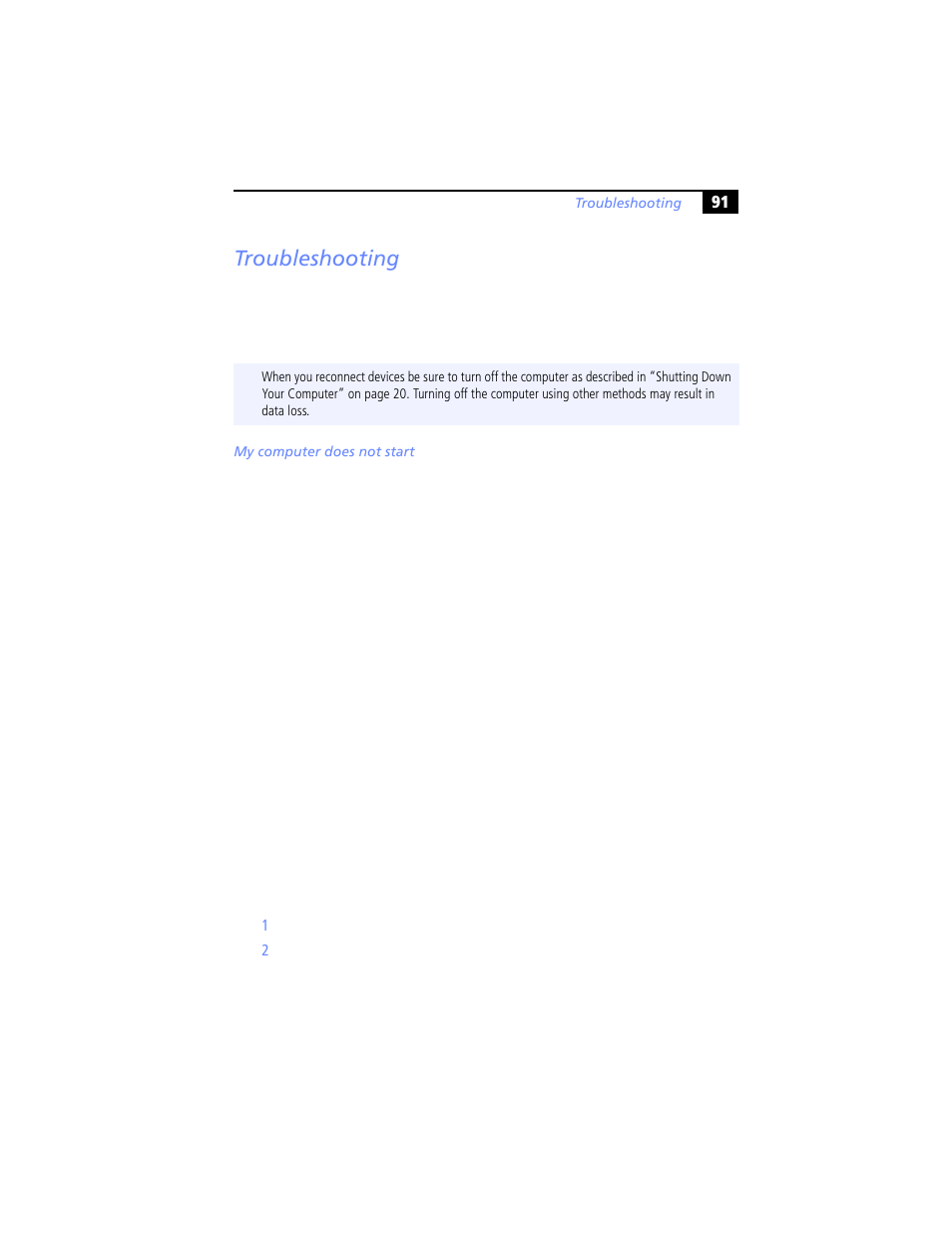 Troubleshooting | Sony PCG-XG29 User Manual | Page 103 / 130