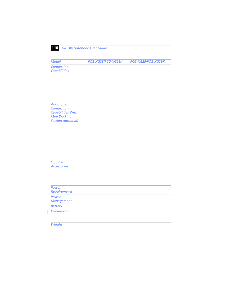 Sony PCG-XG29 User Manual | Page 122 / 130